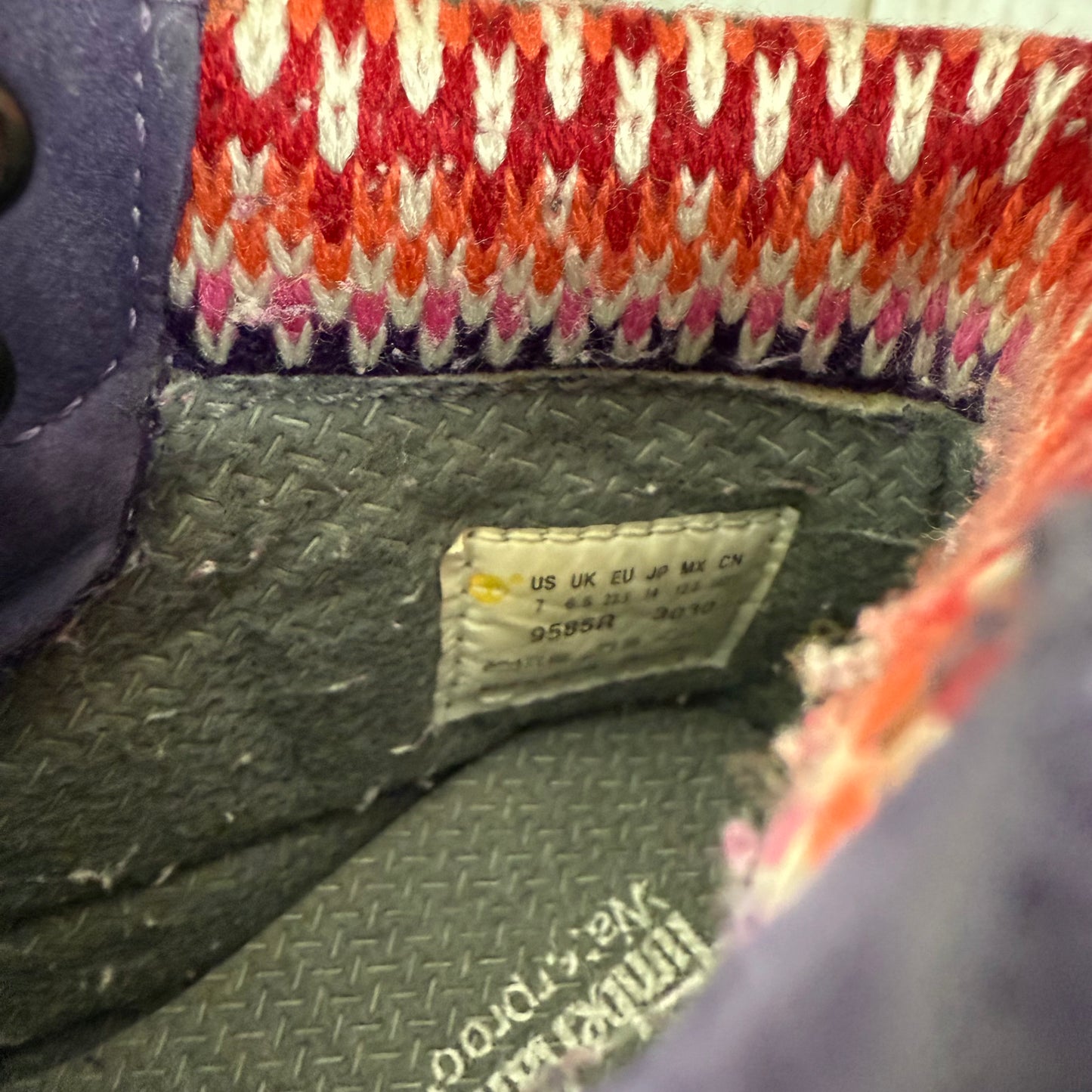 timberland 6" toddler boots 7C