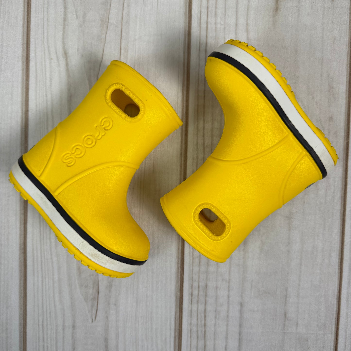 crocs crocband rain boots 6C