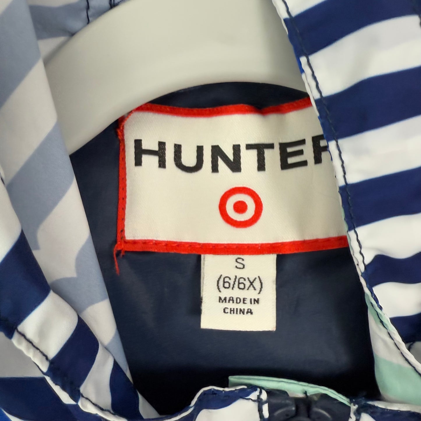 hunter x target striped windbreaker 6/6x
