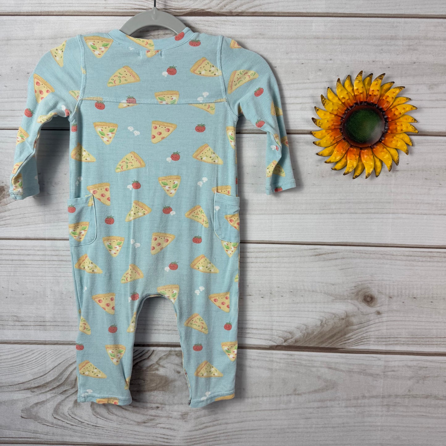 angel dear pizza romper 6-12M