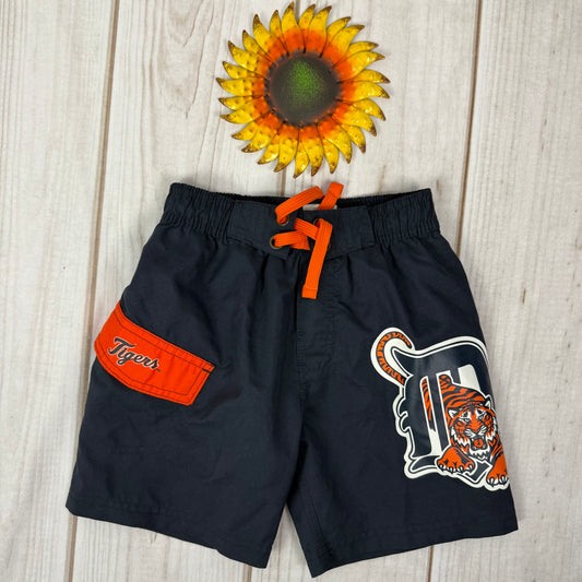 detroit tigers toddler swim trunks 3T
