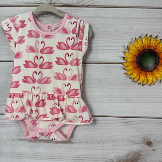 monica + andy short sleeve bodysuit 9-12M