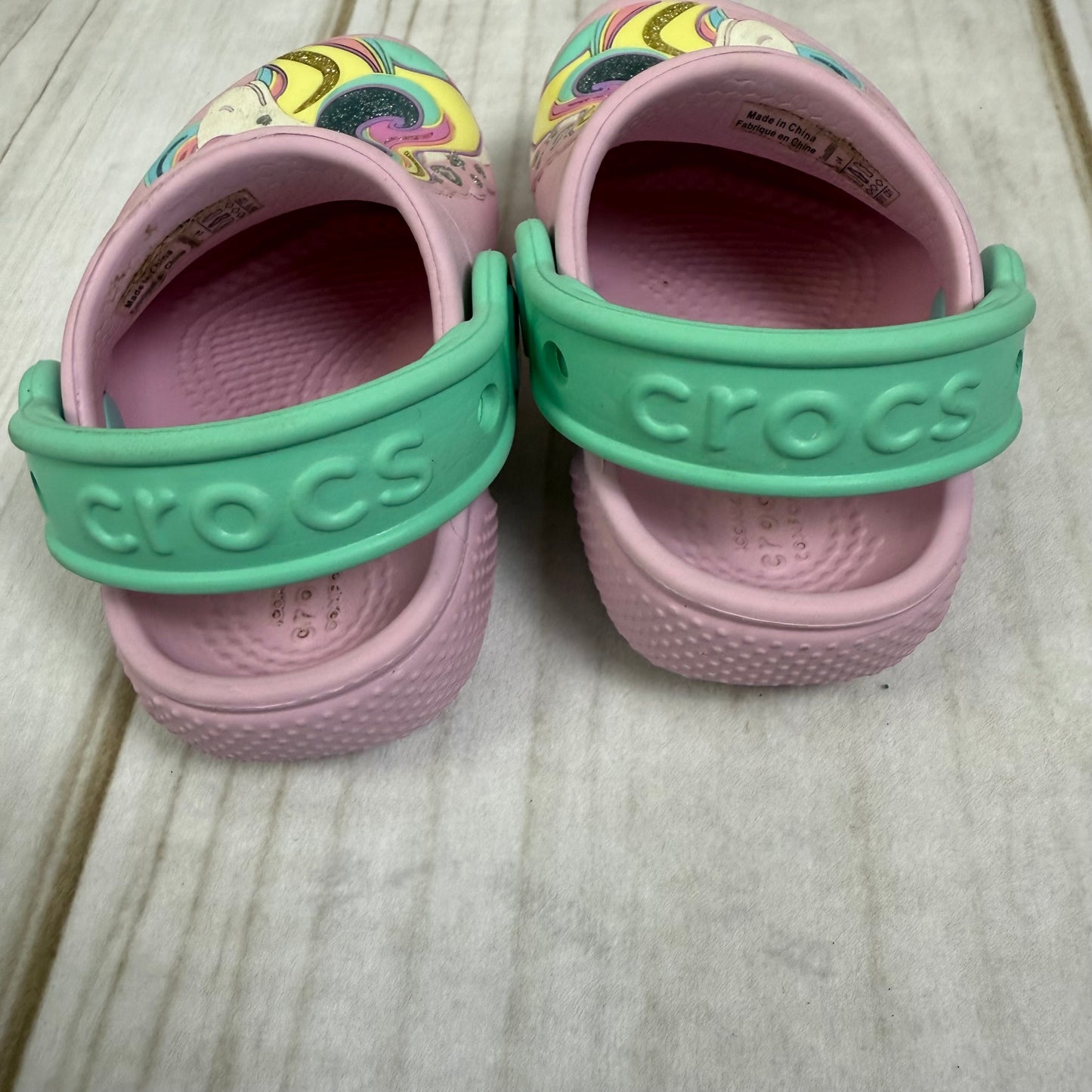 crocs fun lab unicorn clog 4C