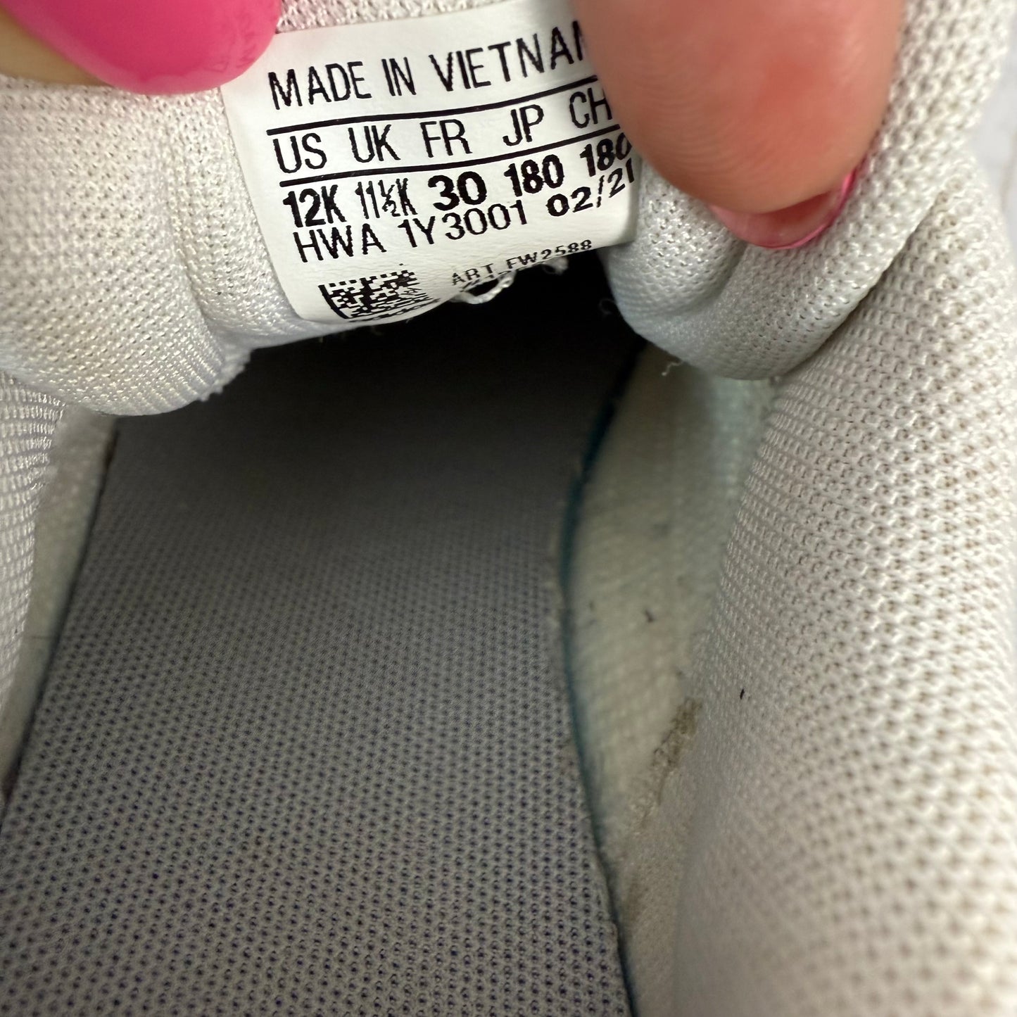 adidas advantage shoes 12C