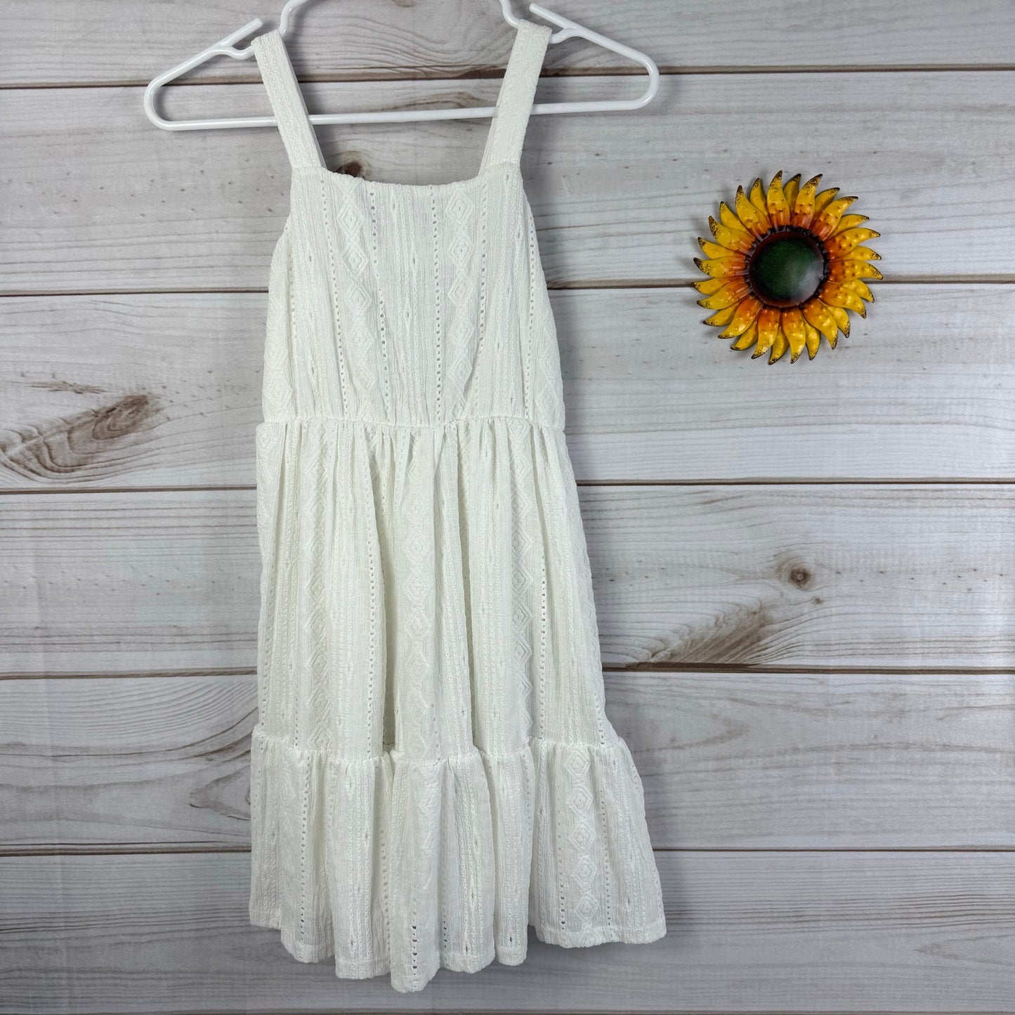 mayoral girls natural tank dress 12
