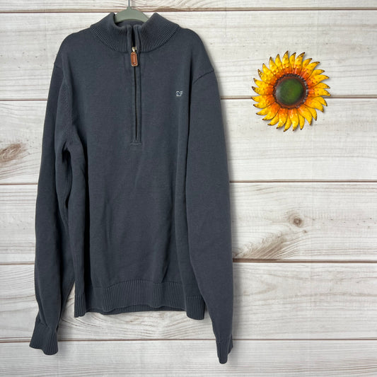 vineyard vines half zip sweater L/16