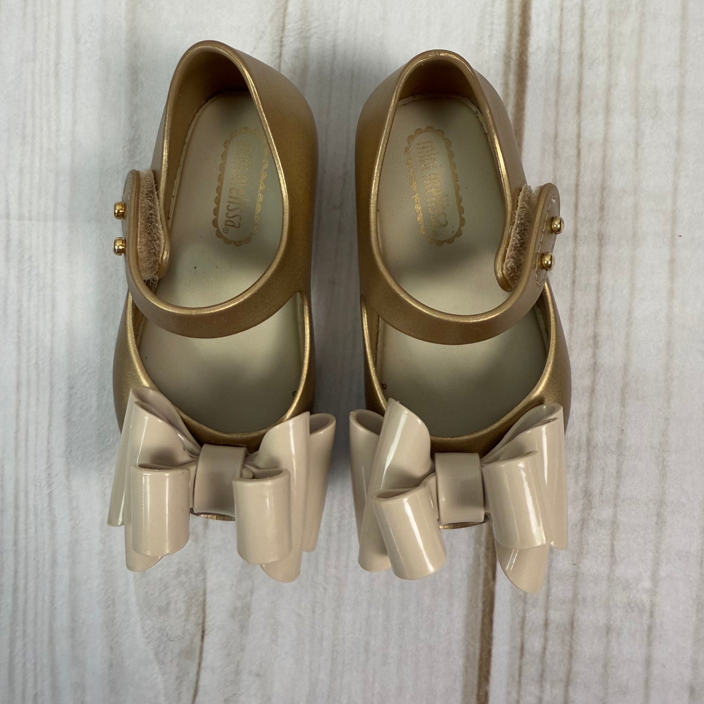 mini melissa ultragirl glitter gold 4C