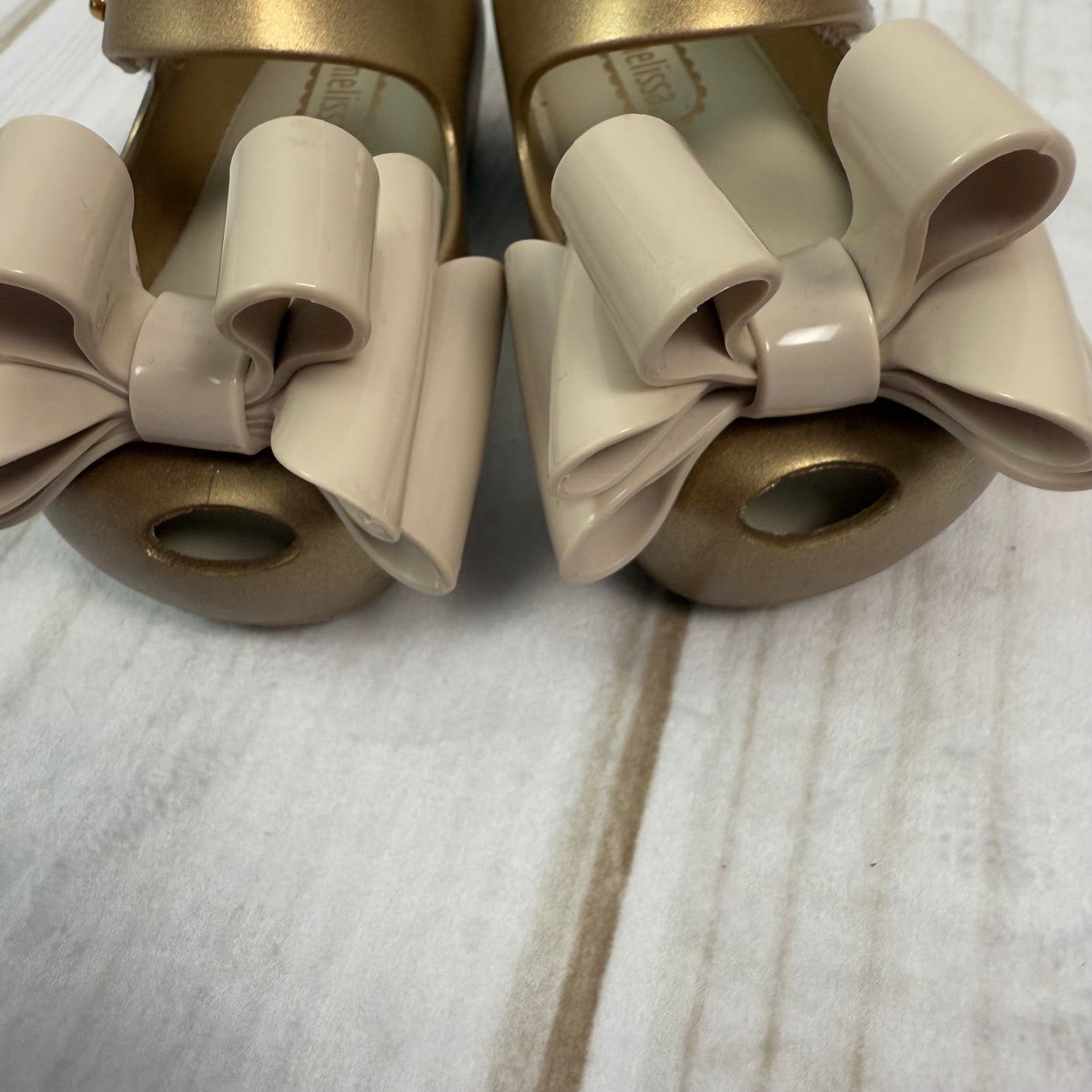 mini melissa ultragirl glitter gold 4C
