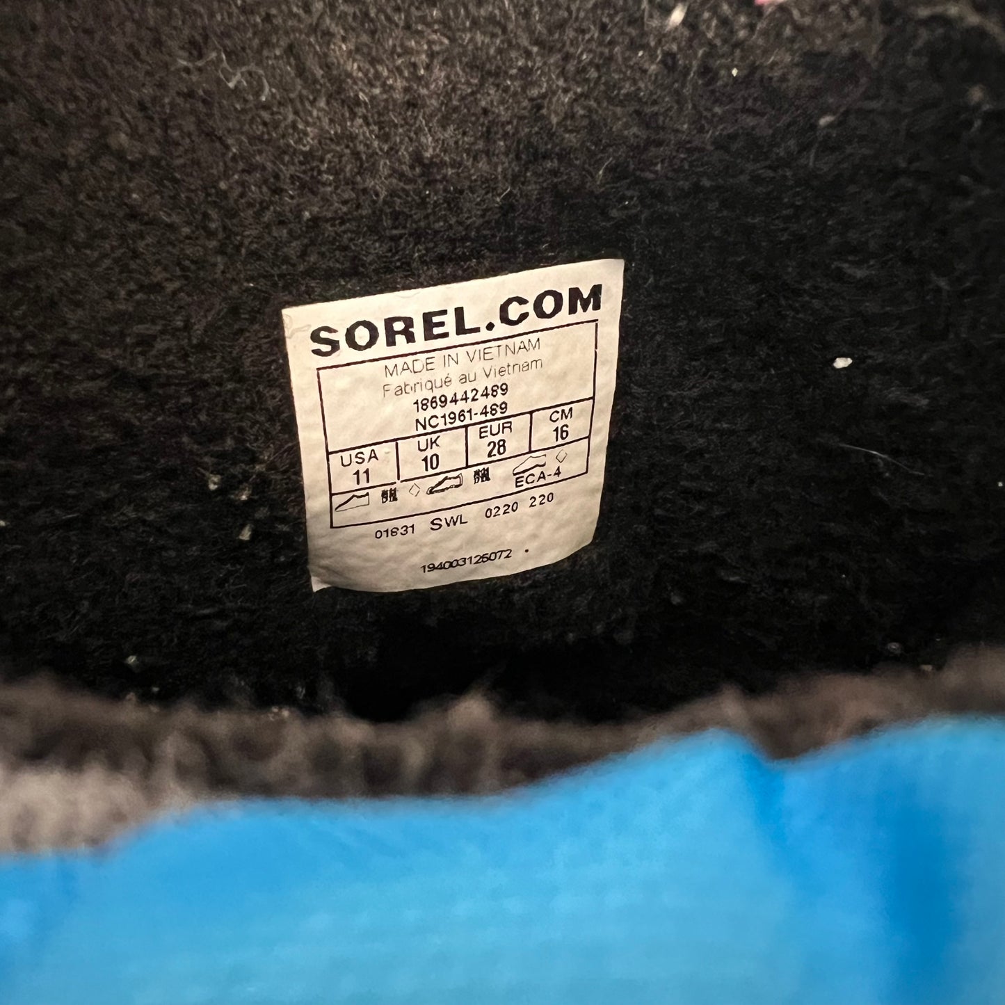 sorel waterproof boots 11C