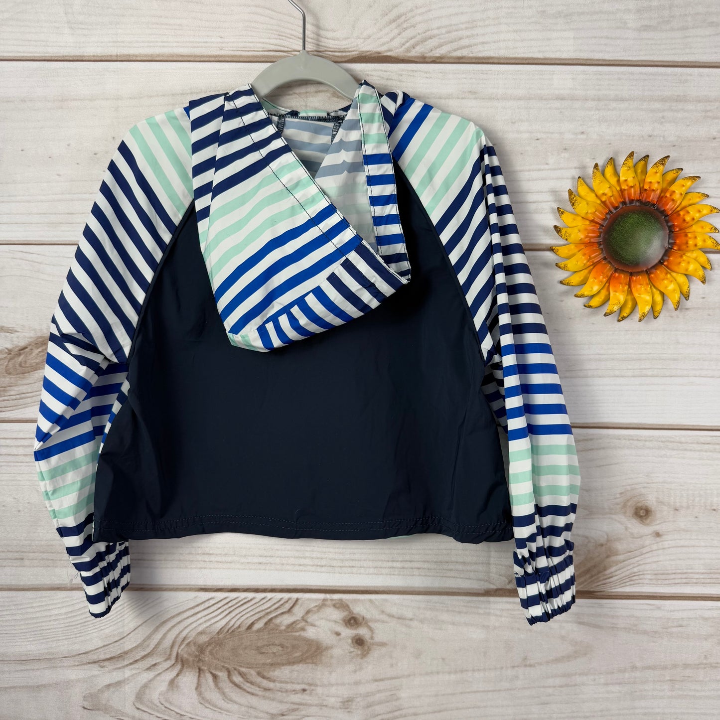 hunter x target striped windbreaker 6/6x