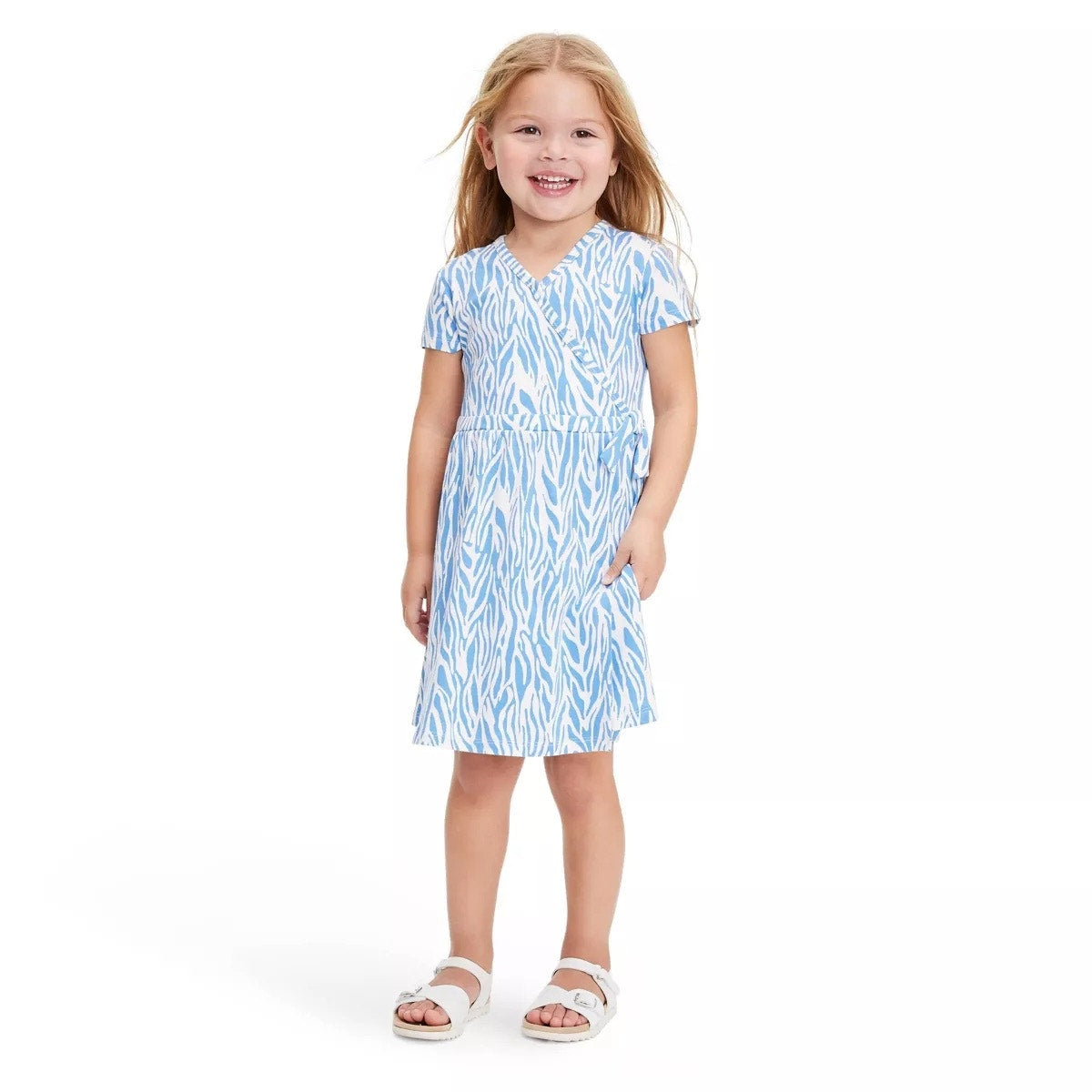 diane von furstenberg for target girls faux wrap dress 4T