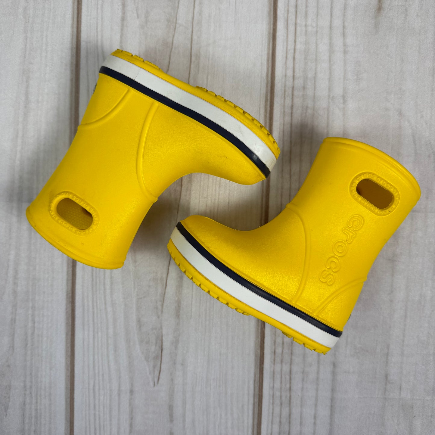 crocs crocband rain boots 6C