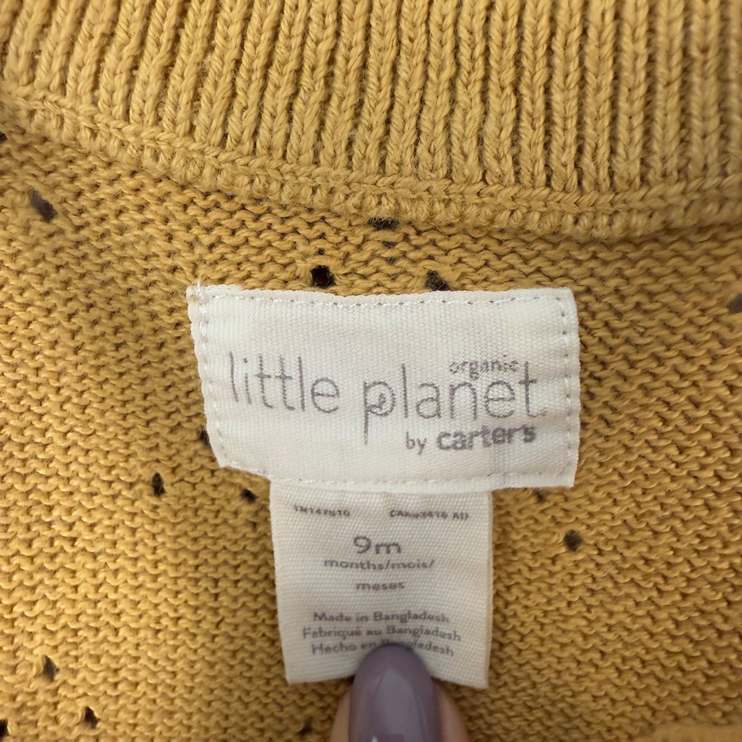little planet eyelet bubble bodysuit 9M