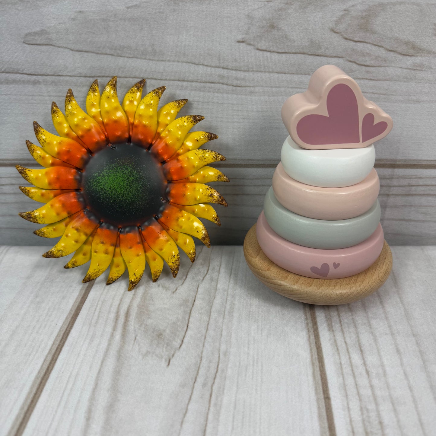 label label wood stacking rings