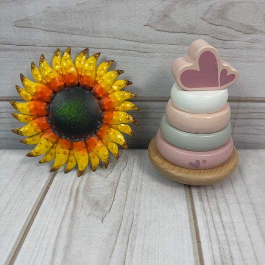 label label wood stacking rings