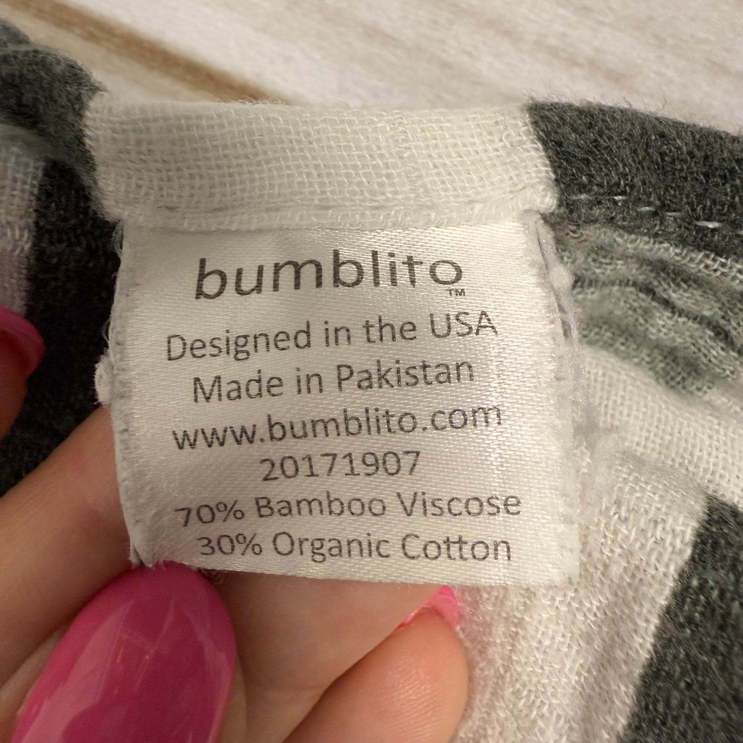 bumblito manhattan swaddle blanket