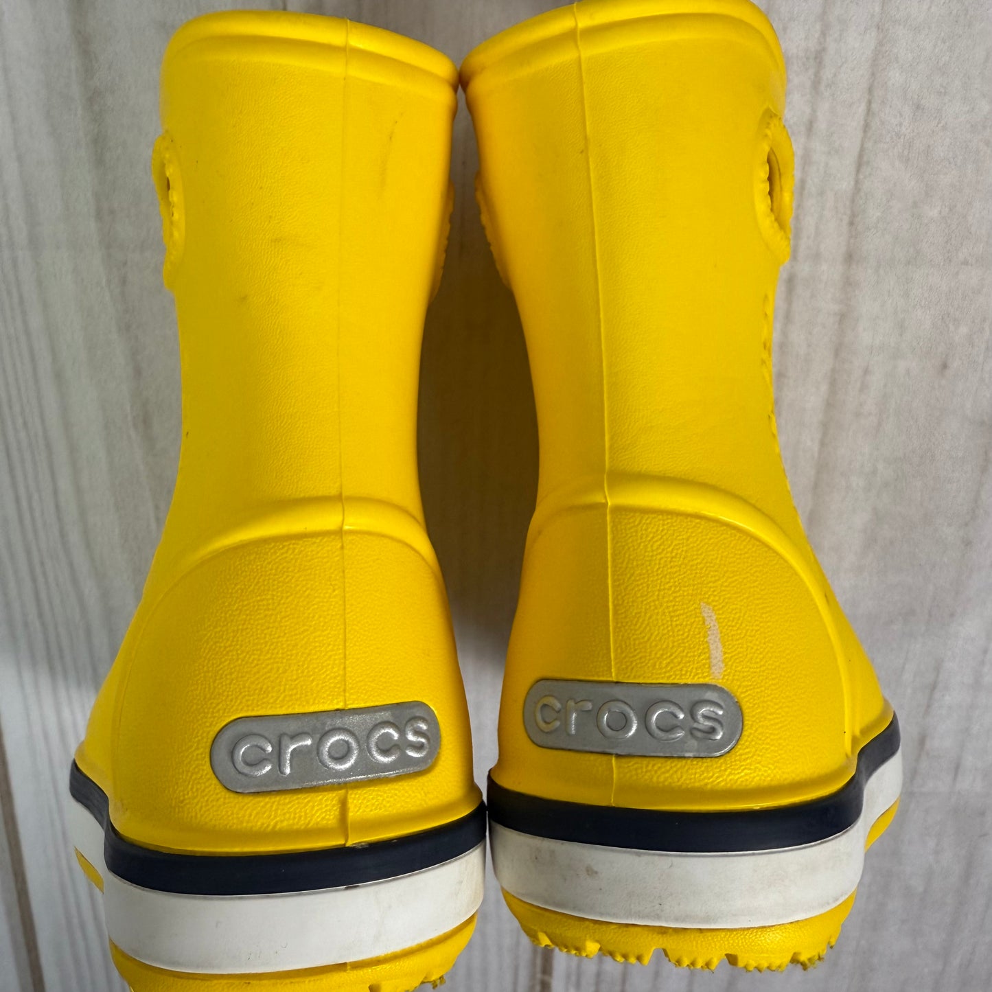 crocs crocband rain boots 6C