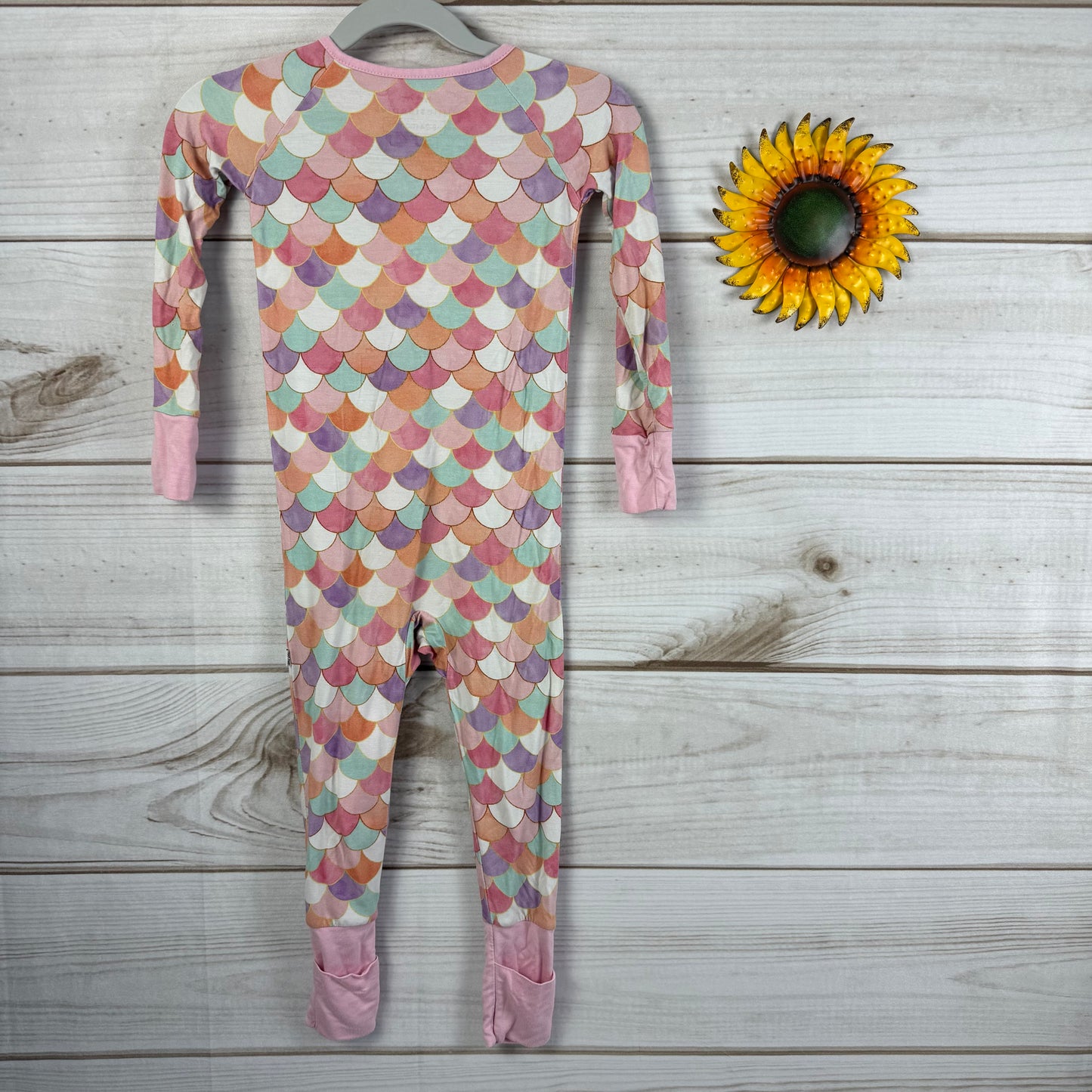 little sleepies mermaid scales convertible zippy 18-24M