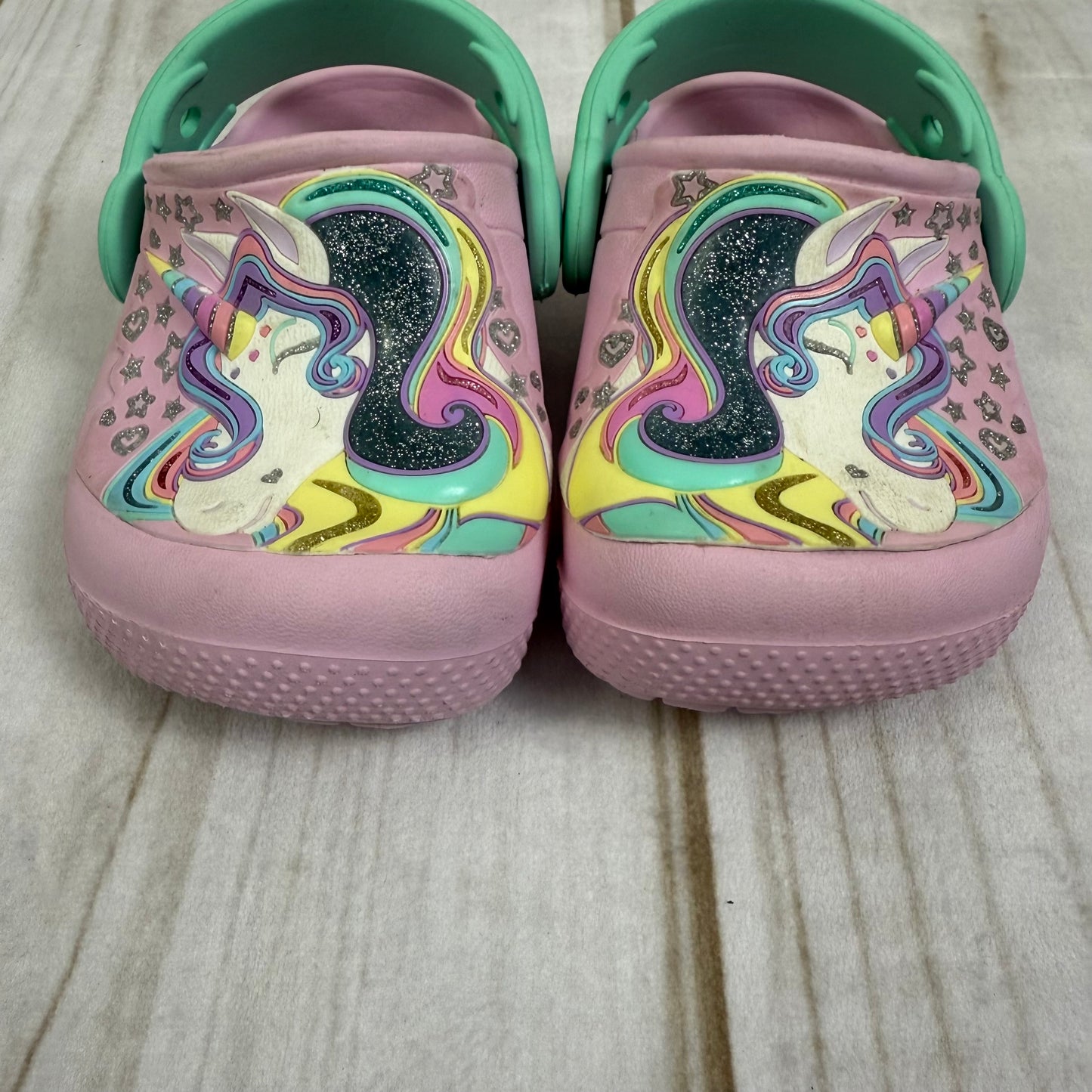 crocs fun lab unicorn clog 4C