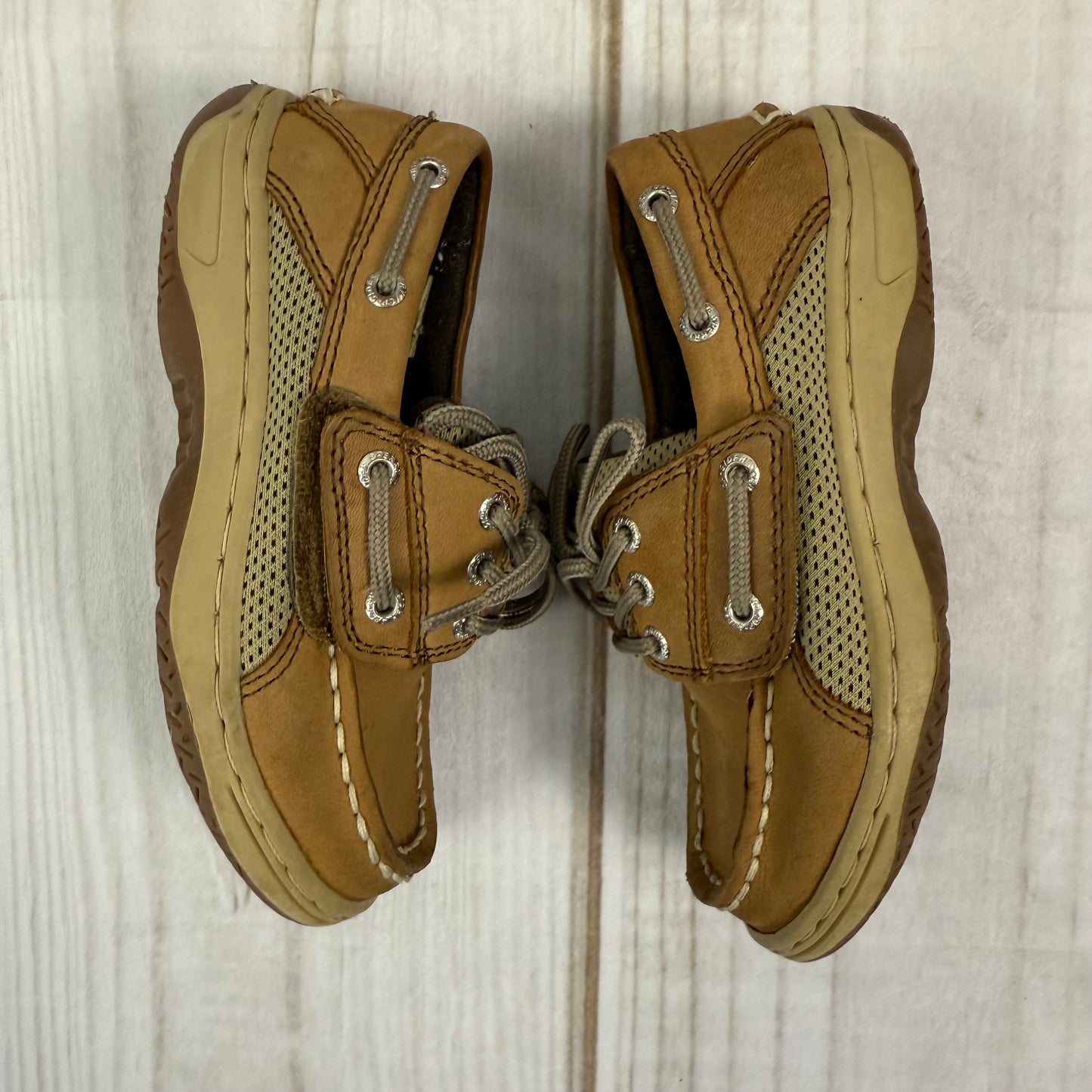 sperry bowfish lanyard boat shoes 10C