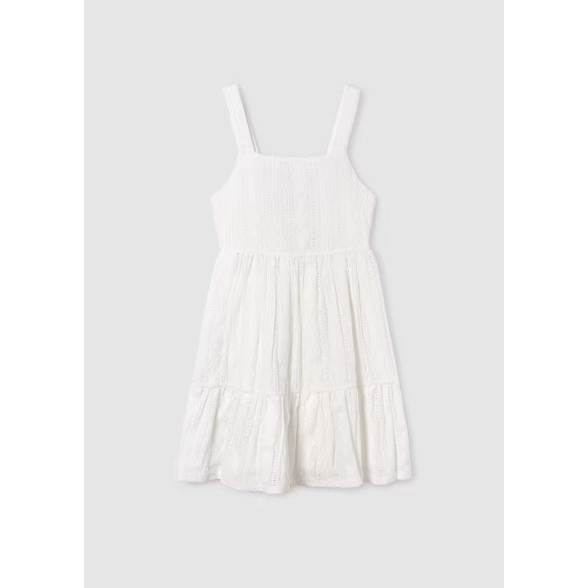 mayoral girls natural tank dress 12