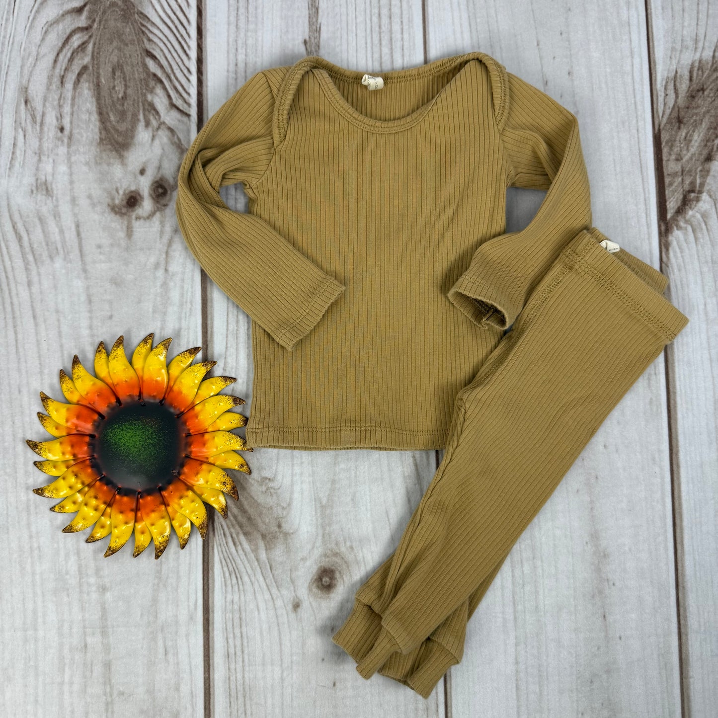 quincy mae ribbed set 6-12M
