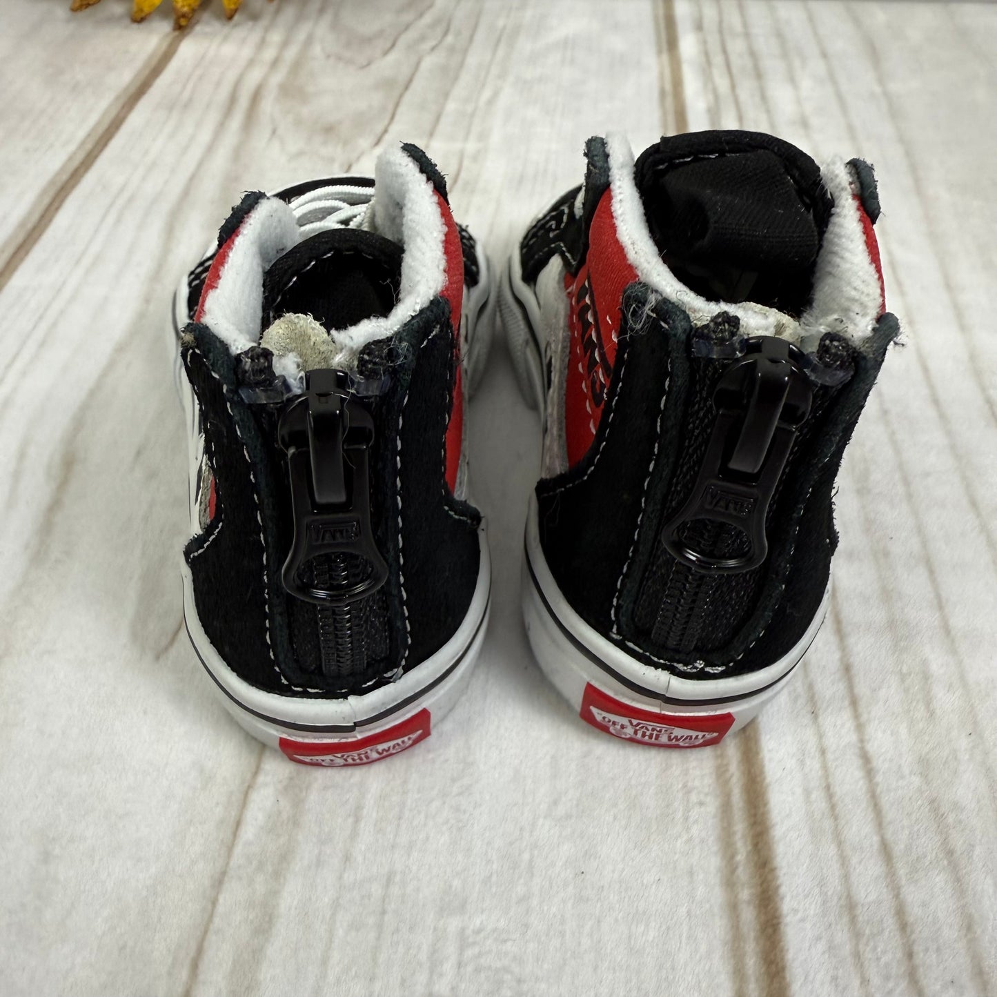 vans toddler sk8-hi zip 4C