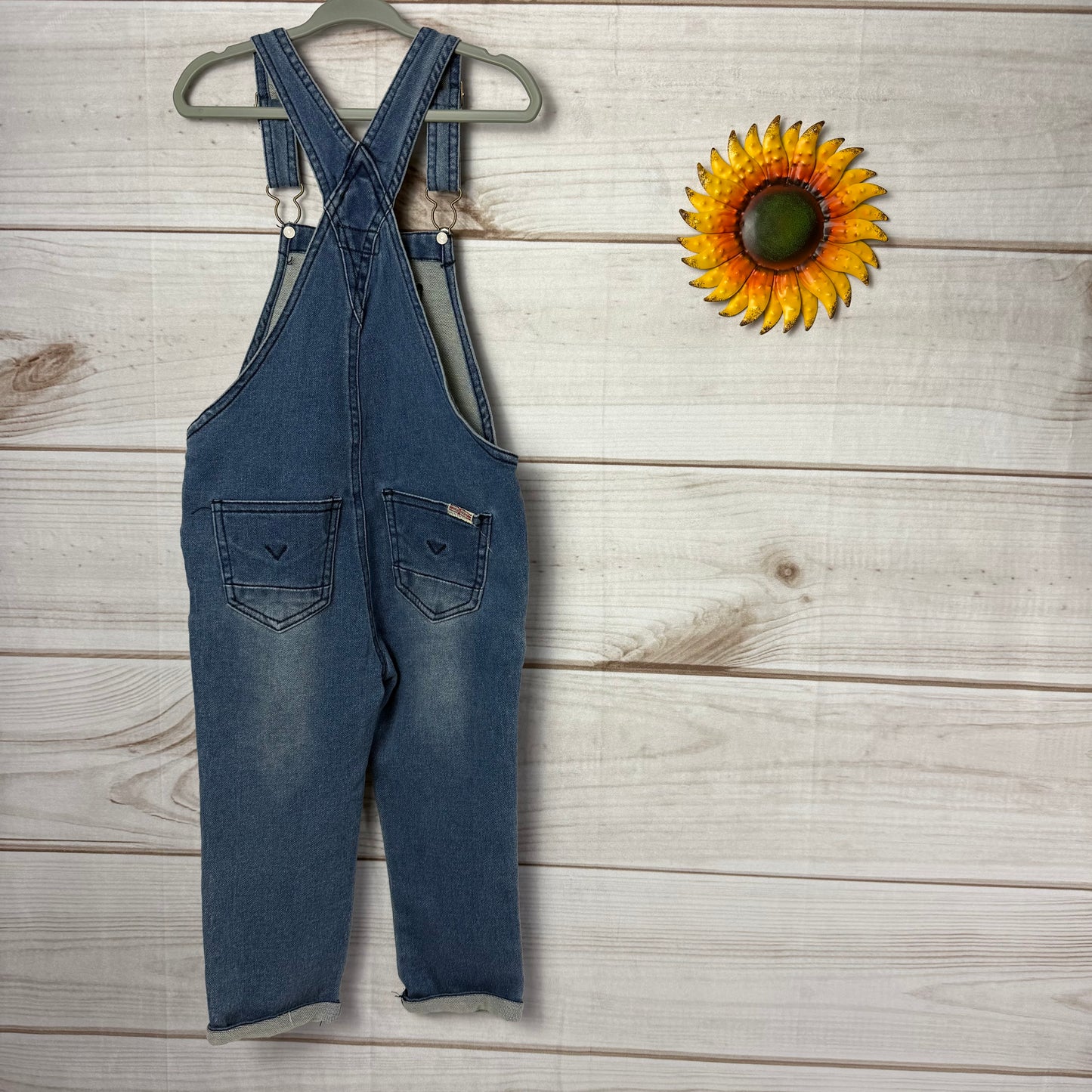 hudson girls denim overalls 3T
