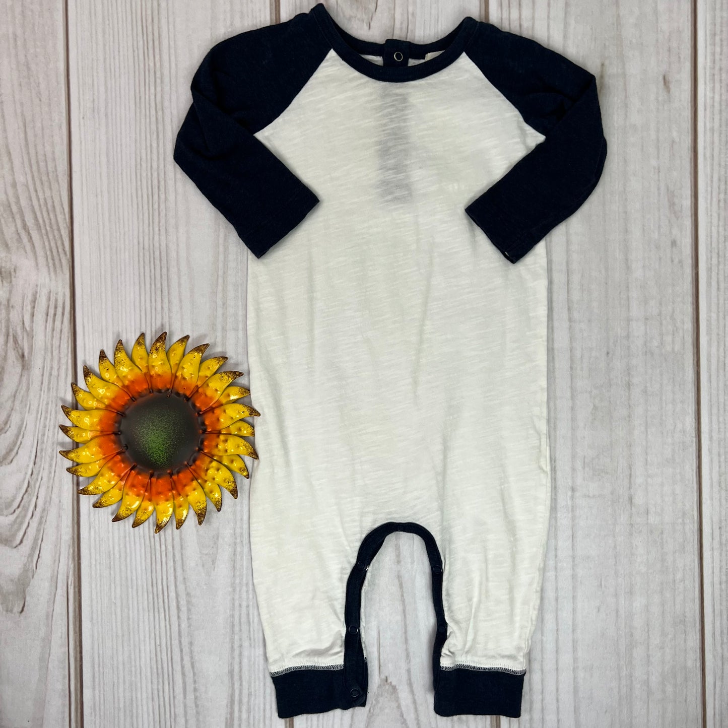 monica + andy romper 6-9M