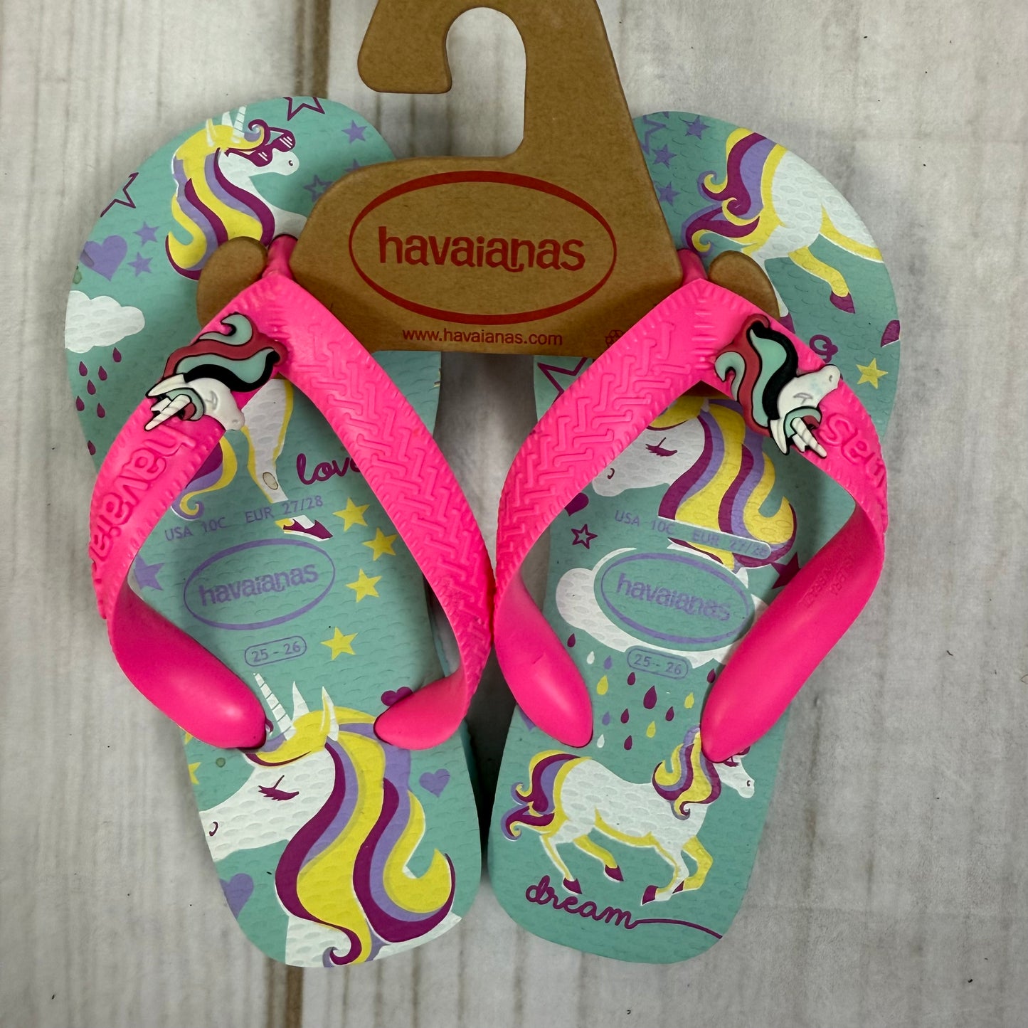 havianas flip flops 10C