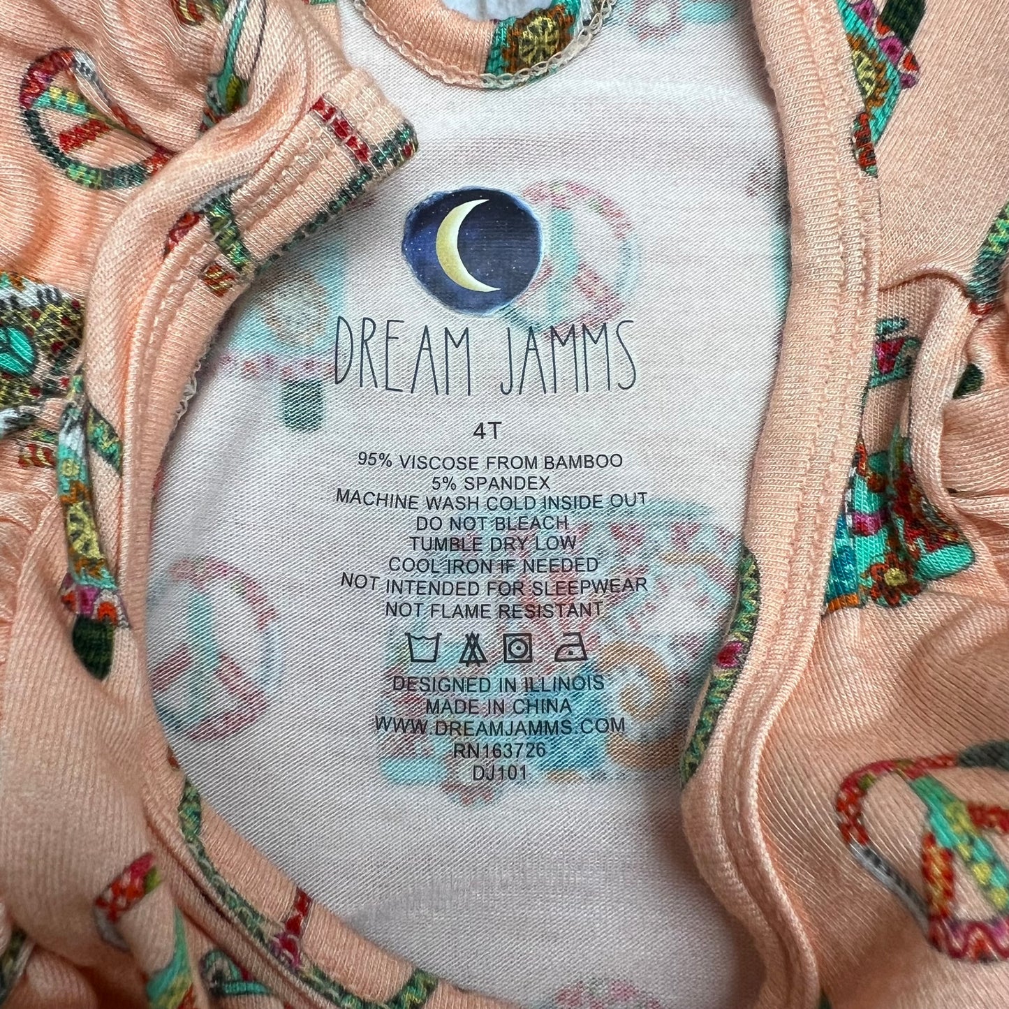 dreamiere hippie camper twirl dress 4T