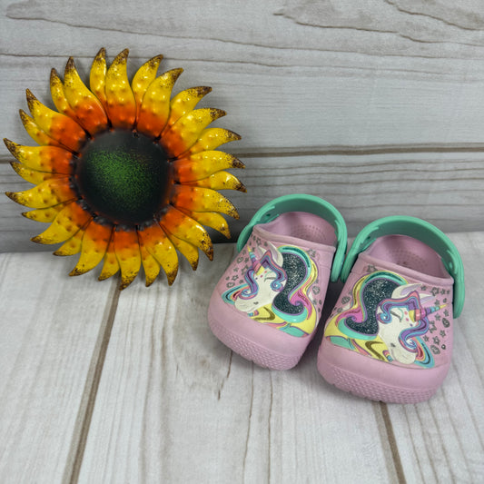 crocs fun lab unicorn clog 4C