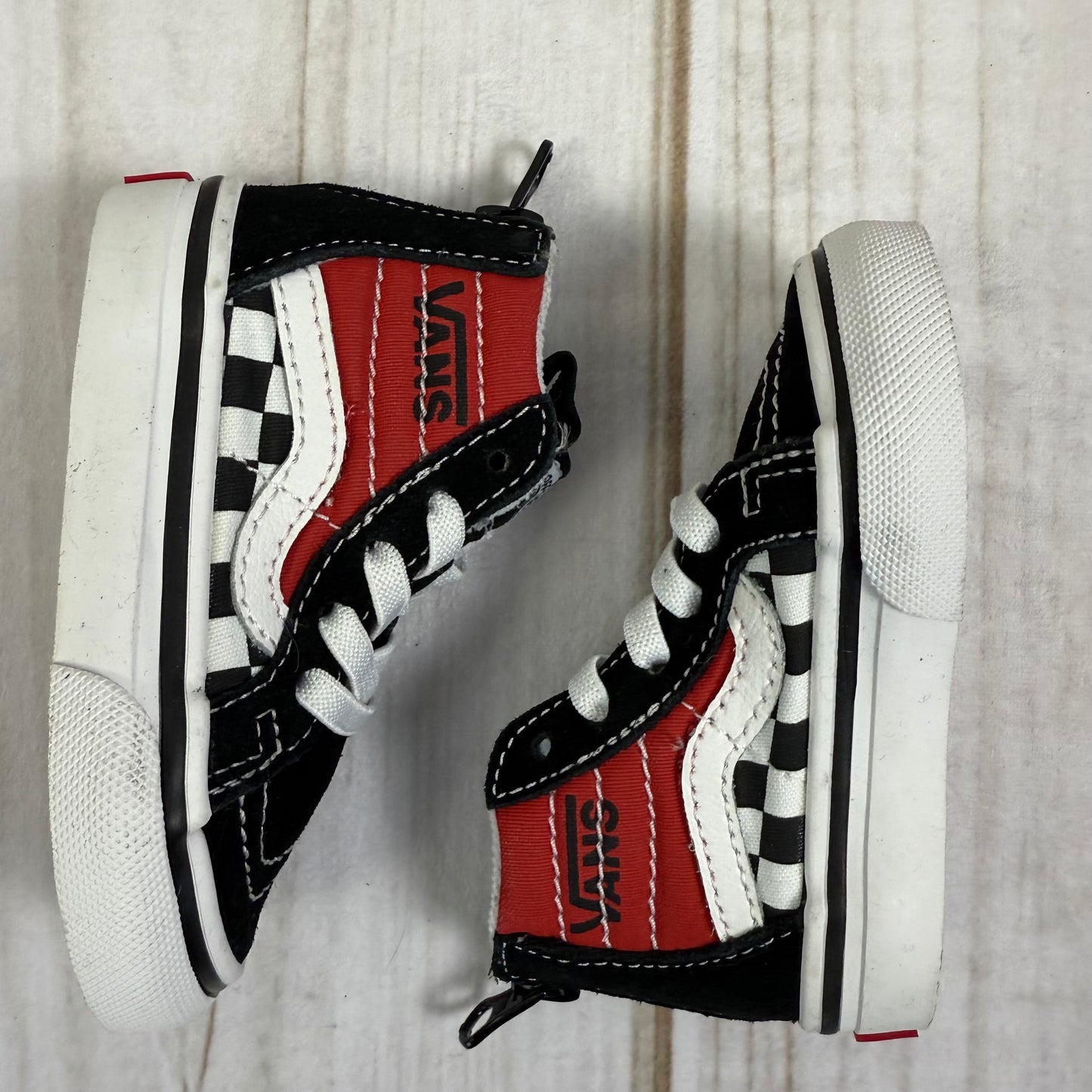 vans toddler sk8-hi zip 4C