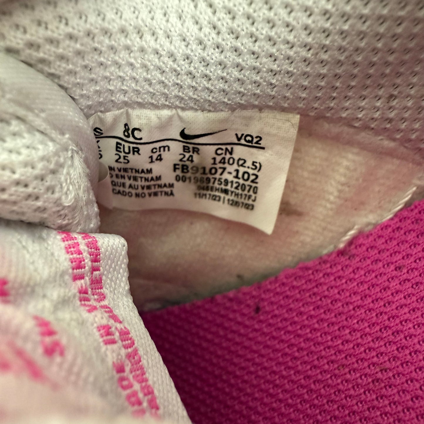 nike dunk low toddler sneakers 8C