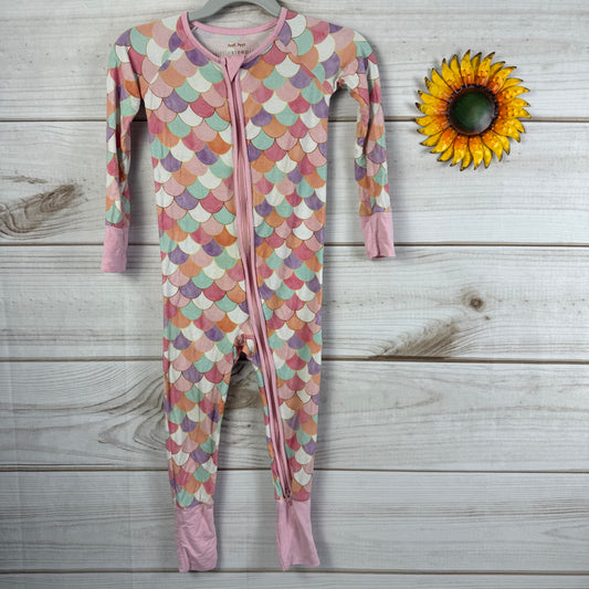 little sleepies mermaid scales convertible zippy 18-24M