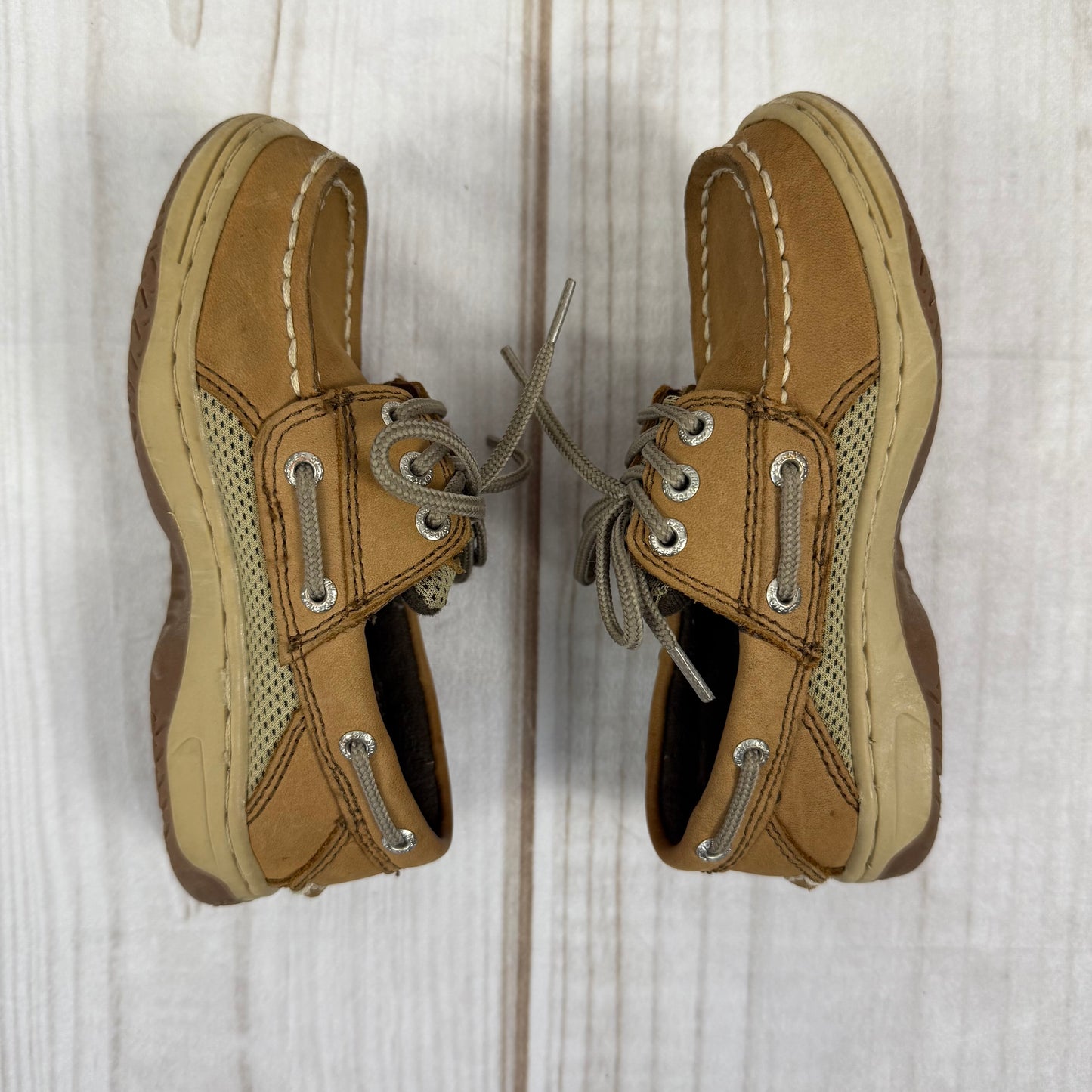 sperry bowfish lanyard boat shoes 10C