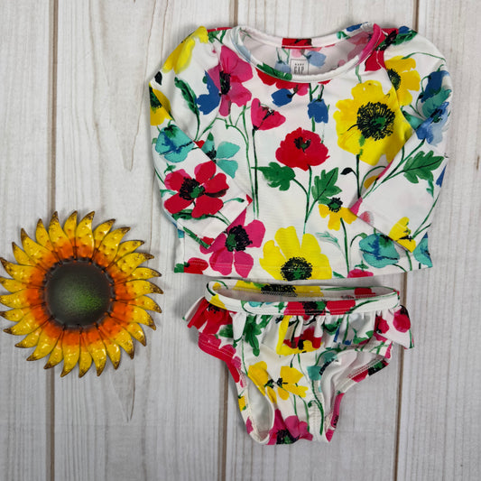 baby gap rash guard set 0-6M