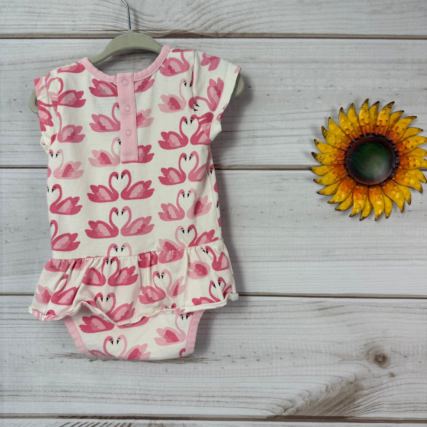 monica + andy short sleeve bodysuit 9-12M