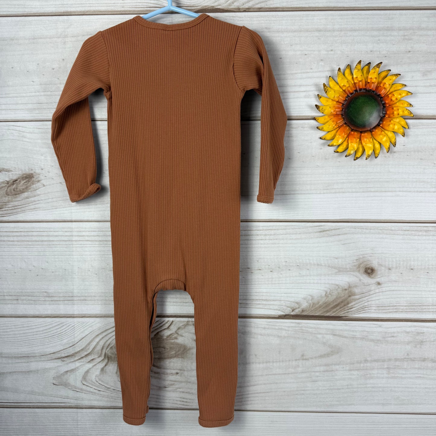 quincy mae ribbed romper 18-24M