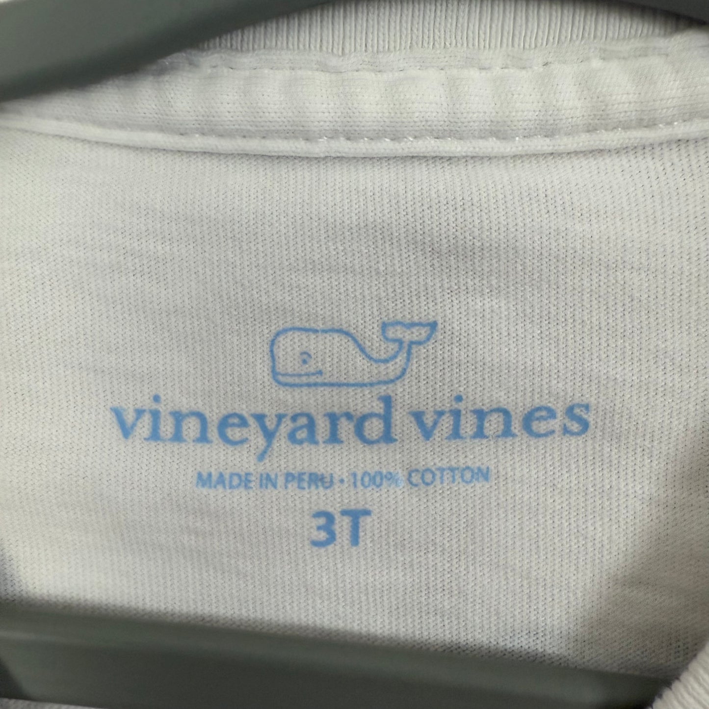 vineyard vines whale logo short sleeve pocket tee 3T