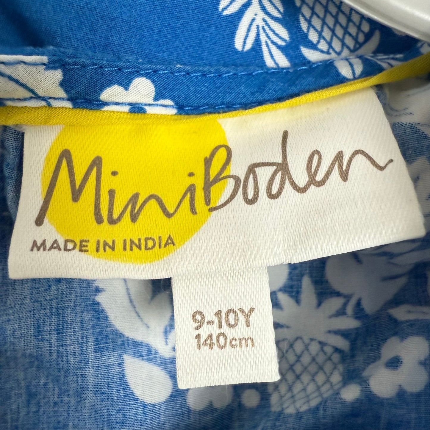 mini boden girls floral dress 9/10Y