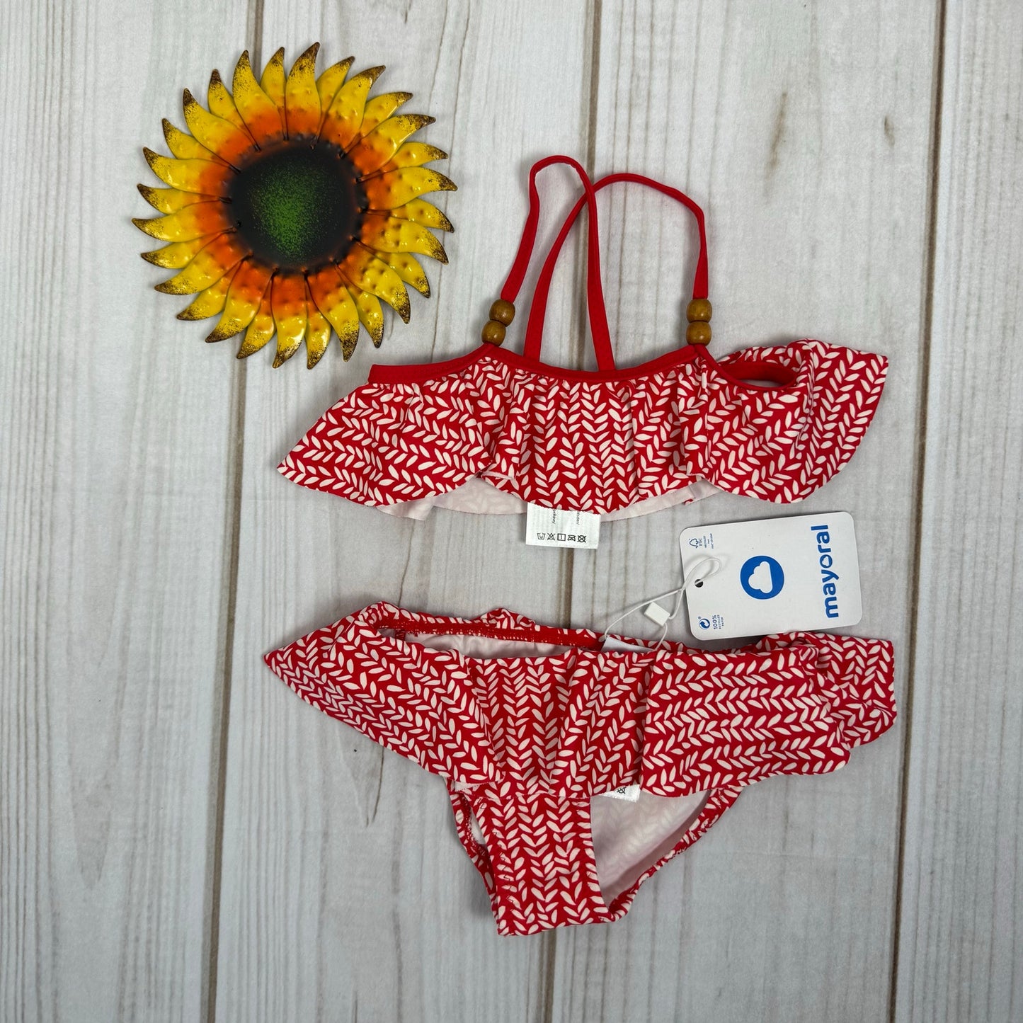 mayoral grenadine red ruffle bikini 2