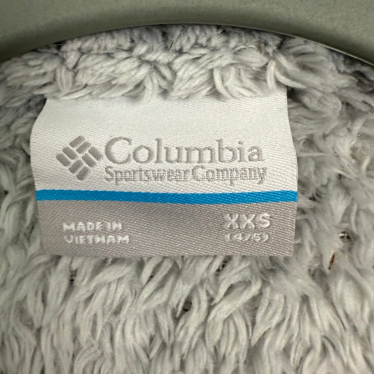 columbia girls fire side sherpa jacket 4/5