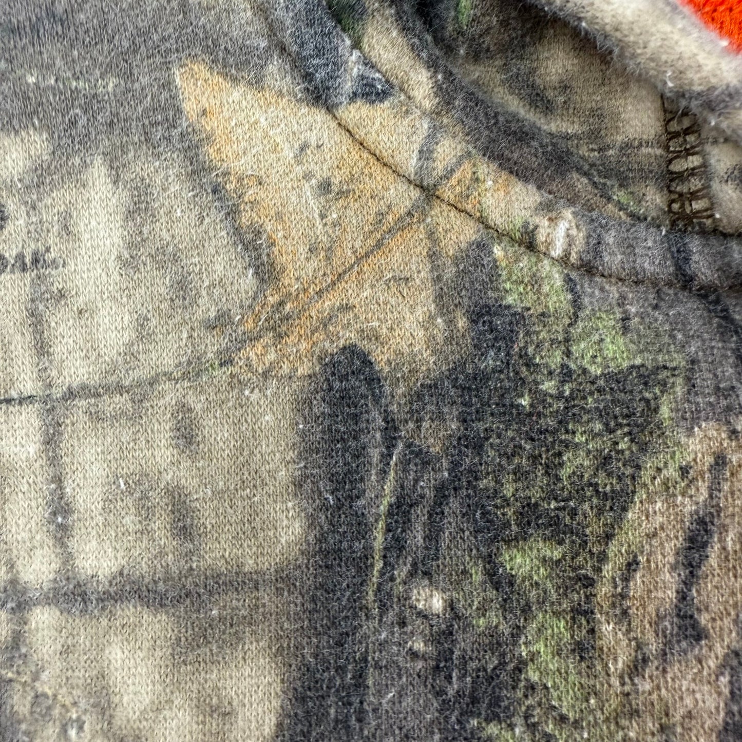 carhartt kids mossy oak camo 1/2 zip sweatshirt 4T