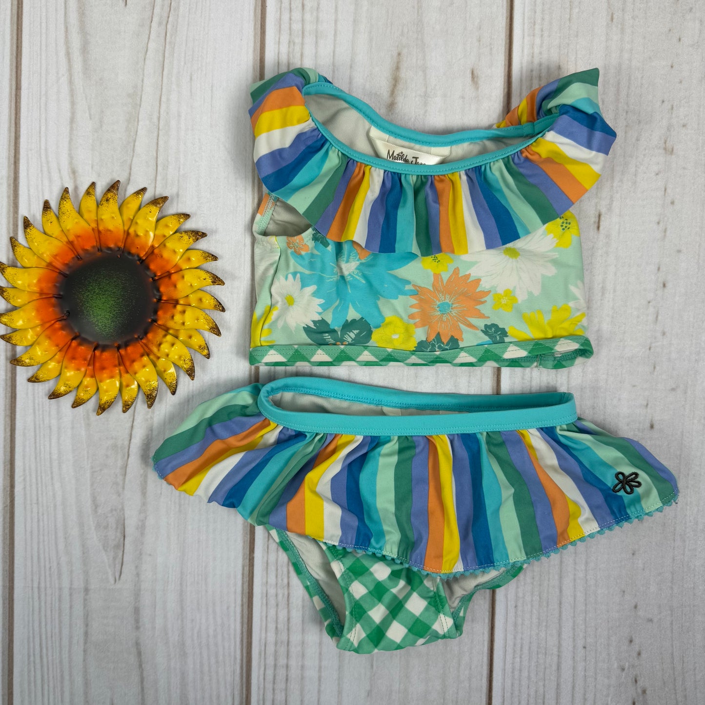 matilda jane two piece swim suit 18-24M