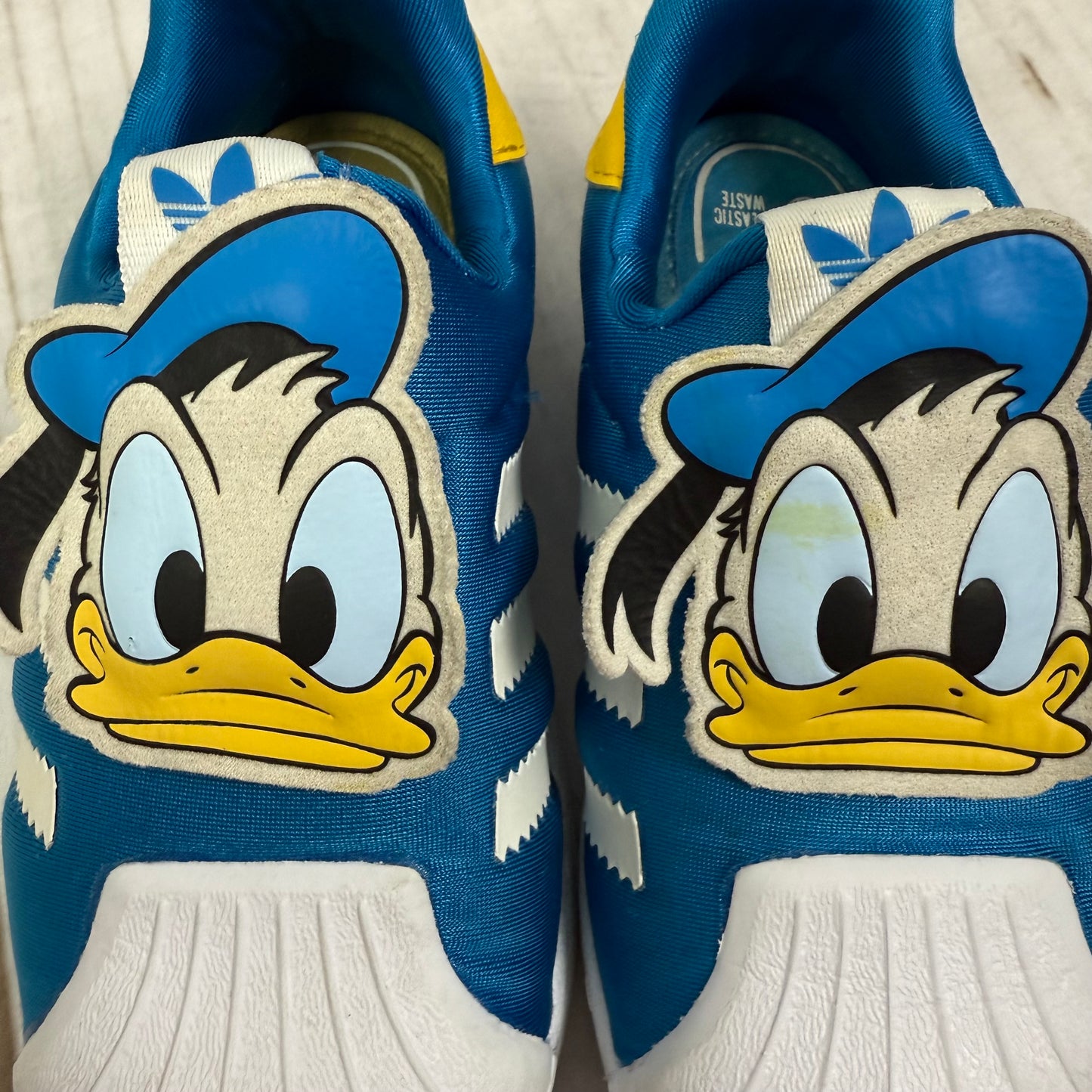 adidas x disney donald duck superstar shoes 9C