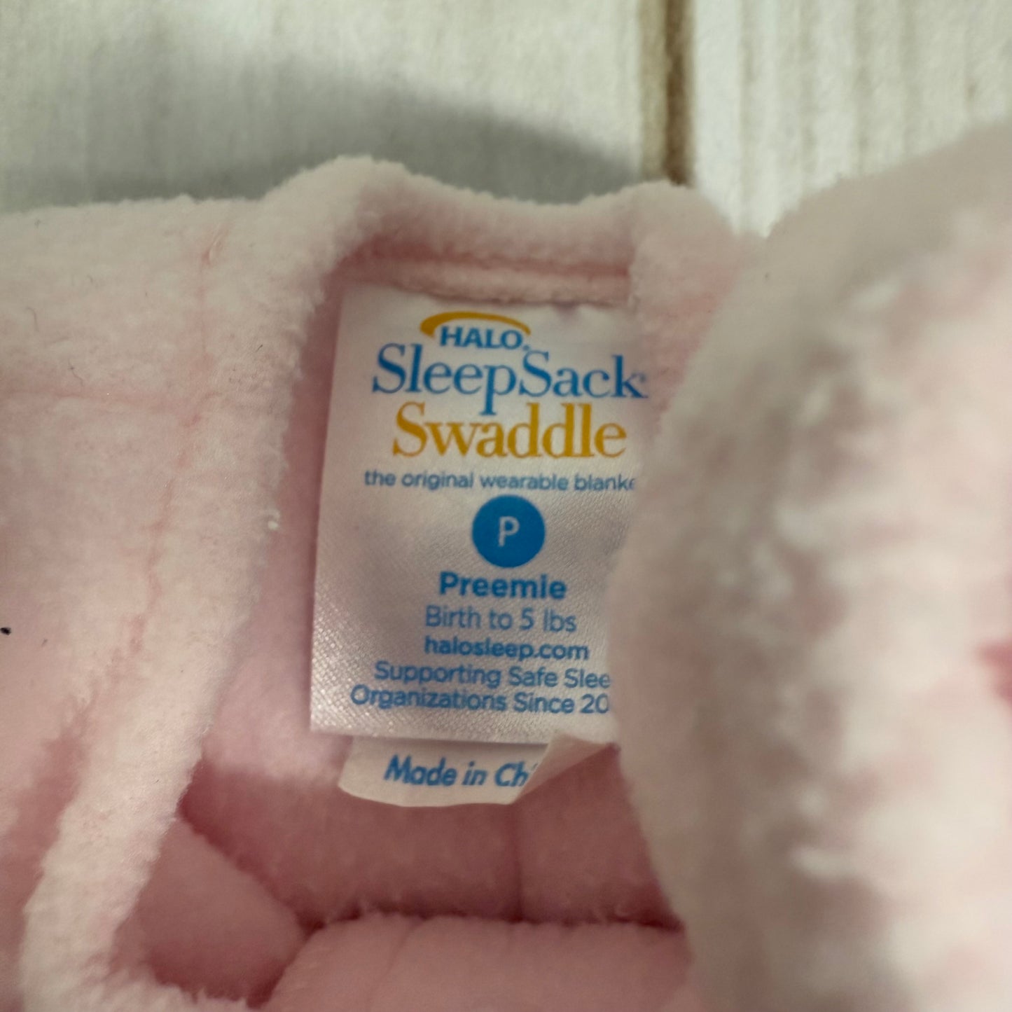 halo fleece swaddle preemie