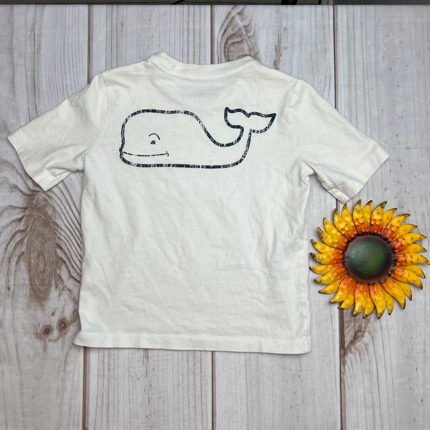 vineyard vines whale logo short sleeve pocket tee 3T