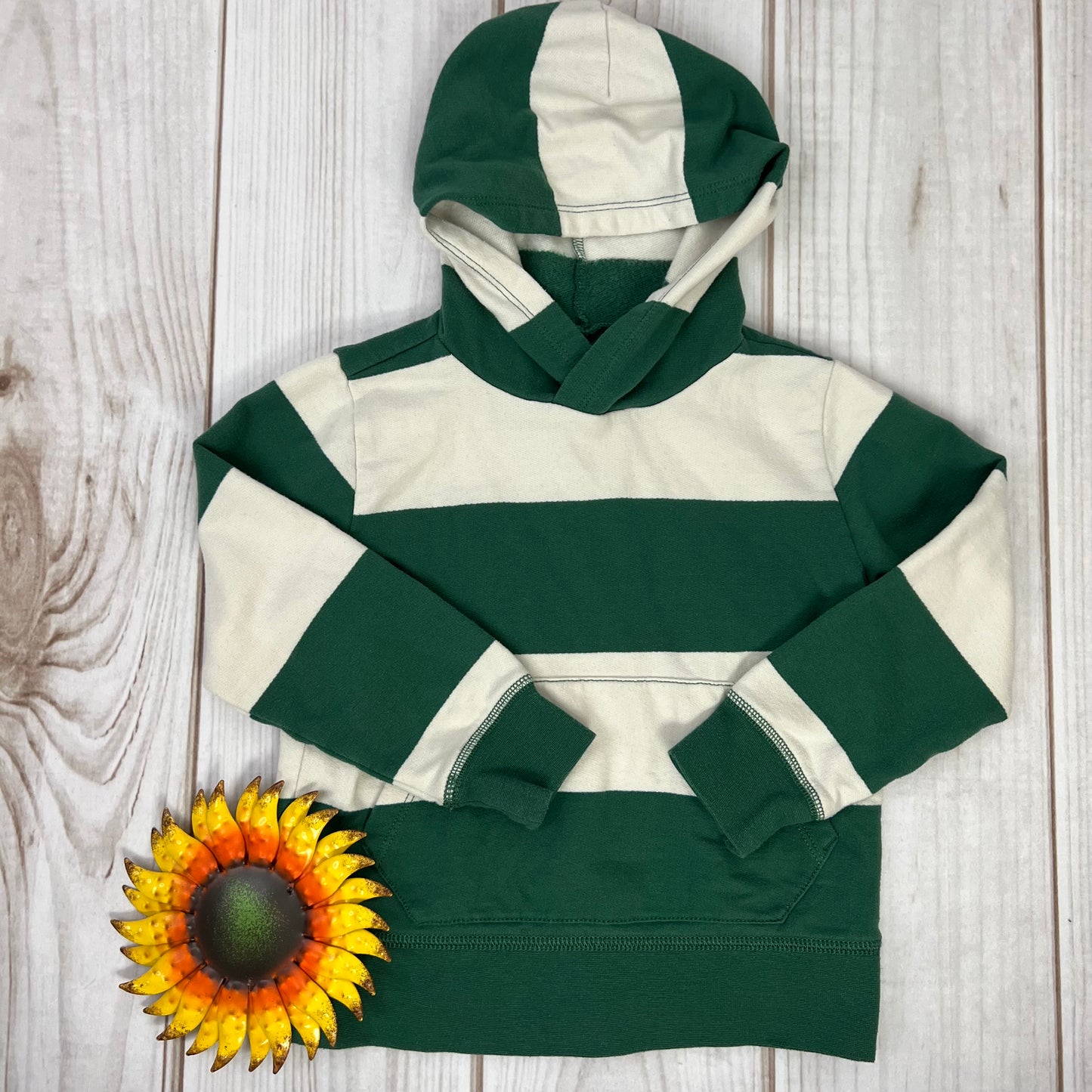 crewcuts 1/4 hooded pullover XS