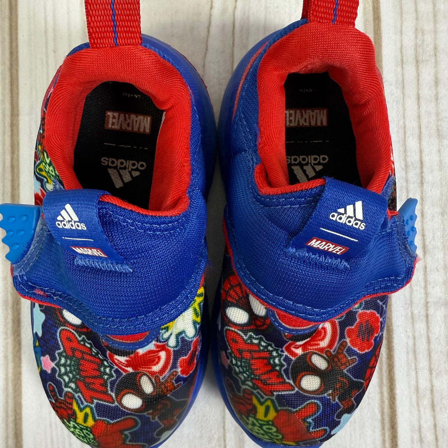 adidas x marvel spiderman shoes 6.5C